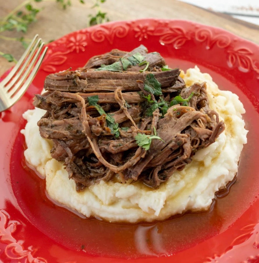 Crockstar Garlic Herb Pot Roast