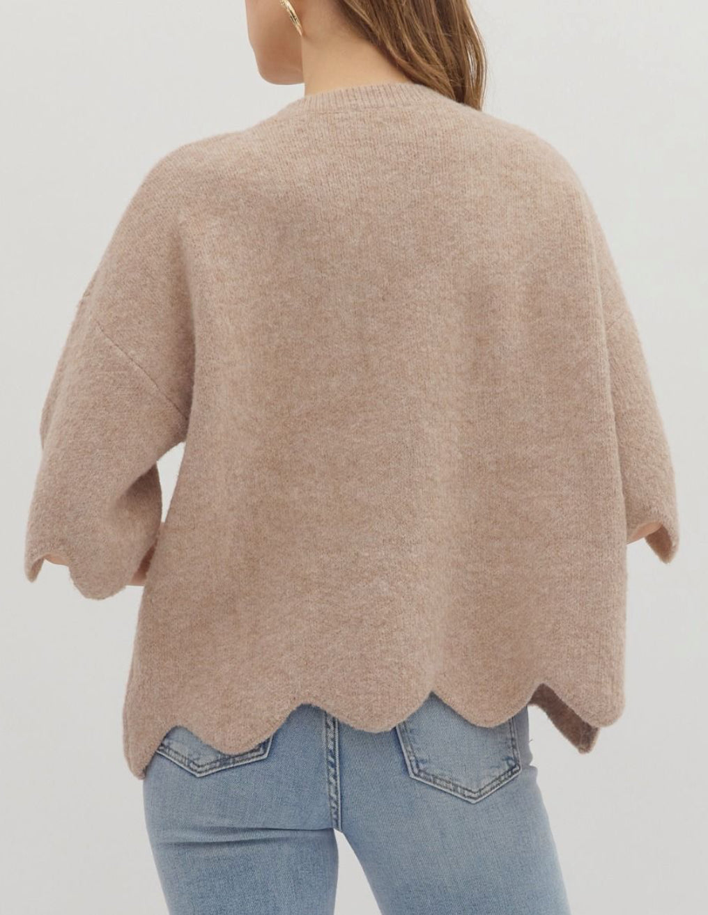 Waverly Scallop Sweater