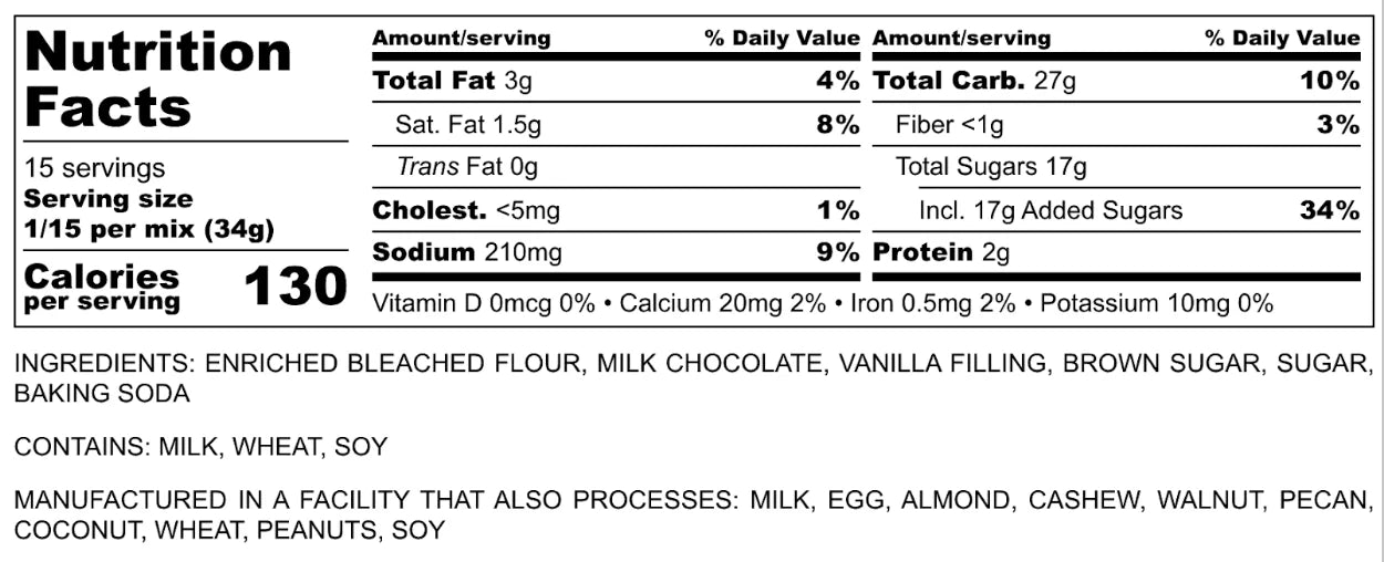 YM&S Choc Chip Cookie Mix