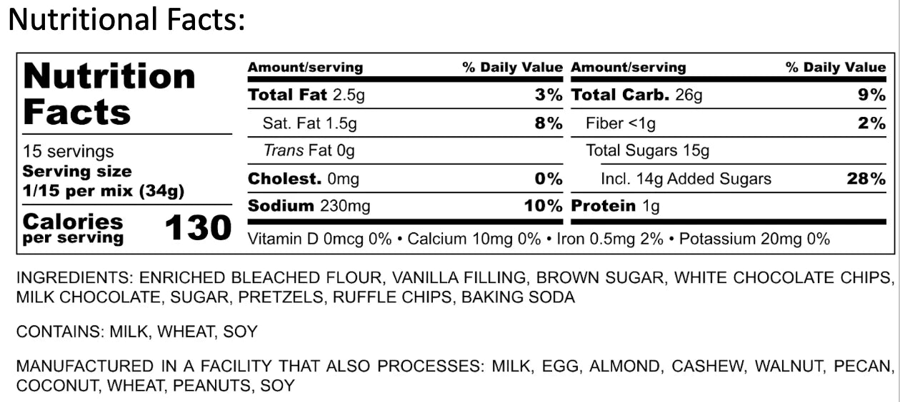 YM&S Kitchen Sink Cookie Mix