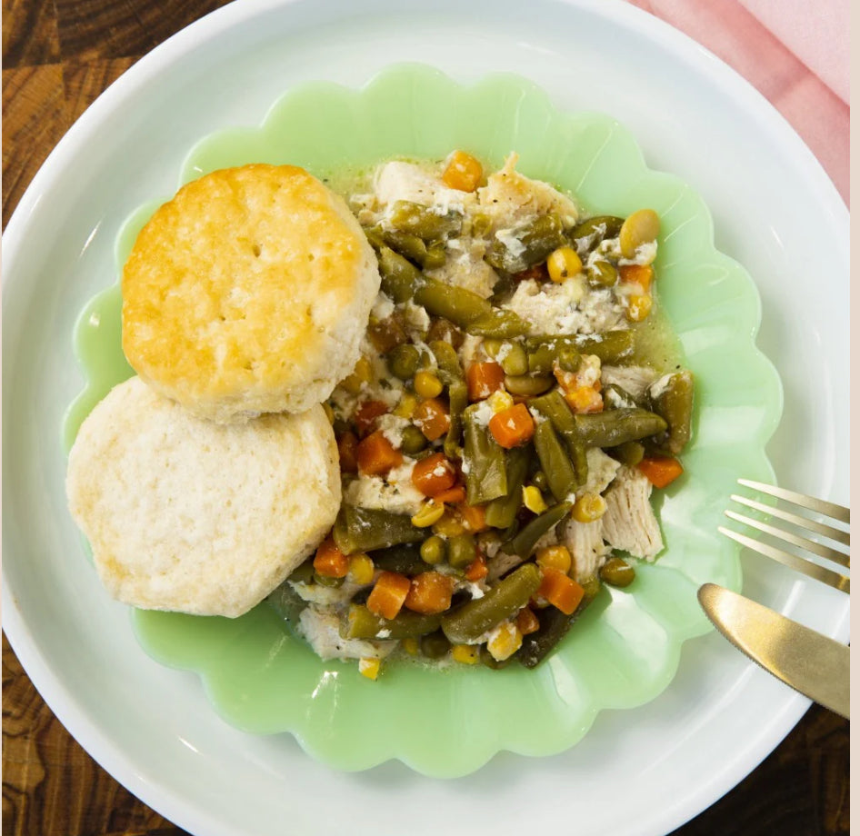 Crockstar Hearty Chicken Pot Pie