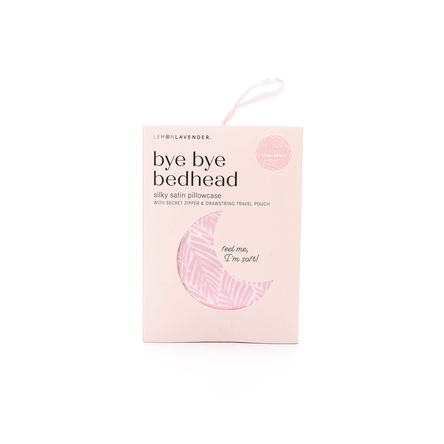 Lemon Lavender Printed Silky Satin Pillowcase Open Stock: Staycation