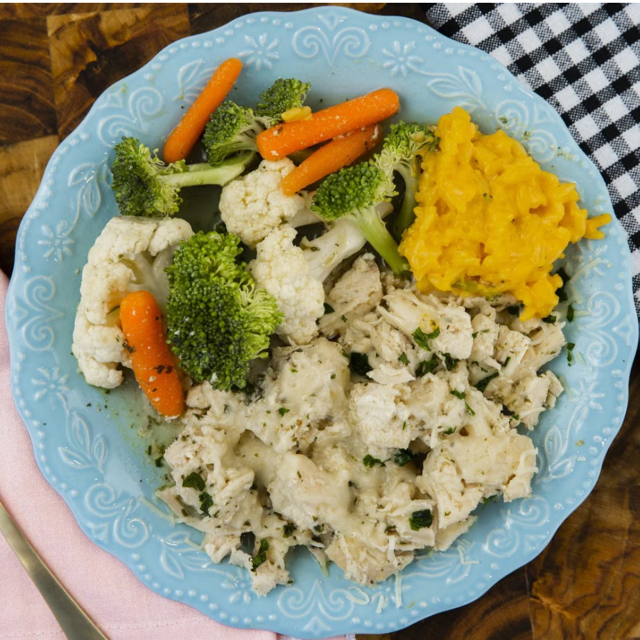 Crockstar Garlic Mozzarella Chicken