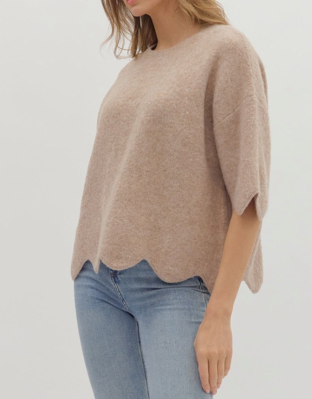 Waverly Scallop Sweater