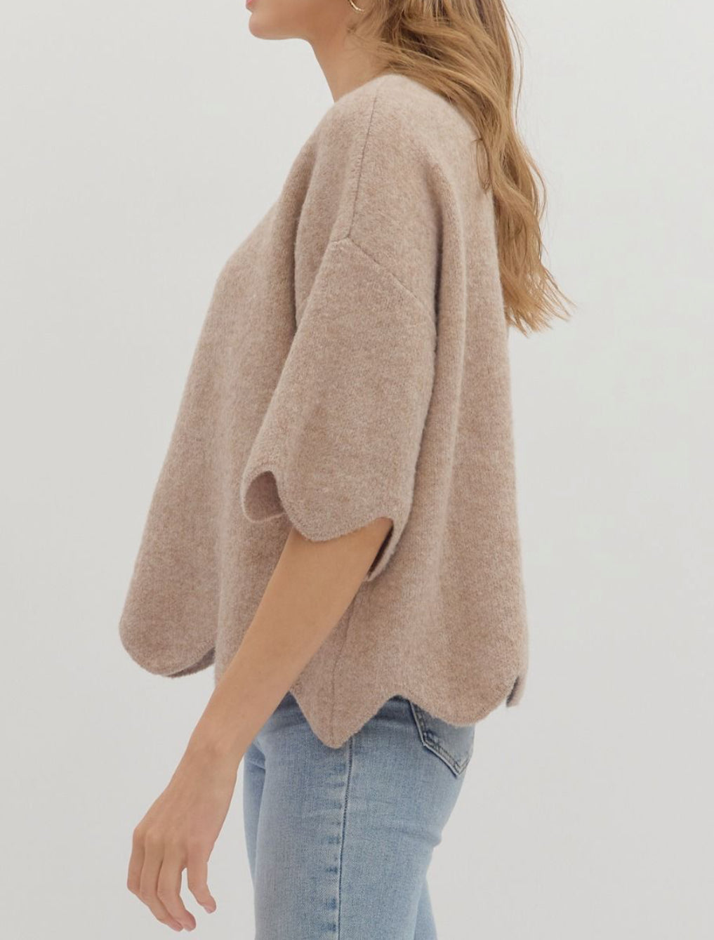 Waverly Scallop Sweater