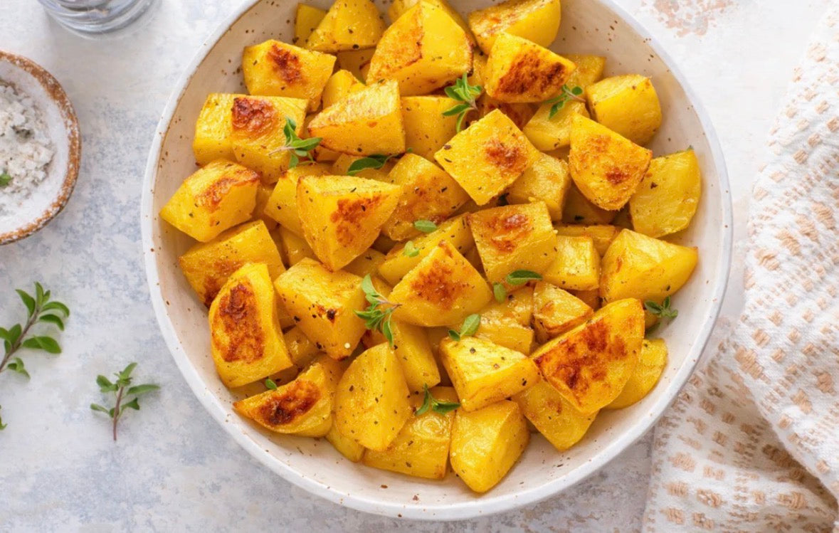 Crockstar Garlic Herb Potatoes