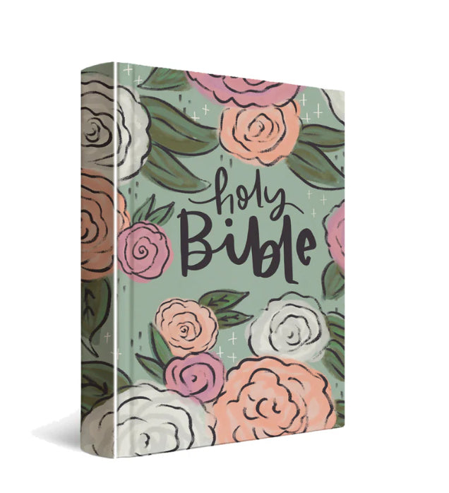 Mint To Be Floral Journaling Bible ESV