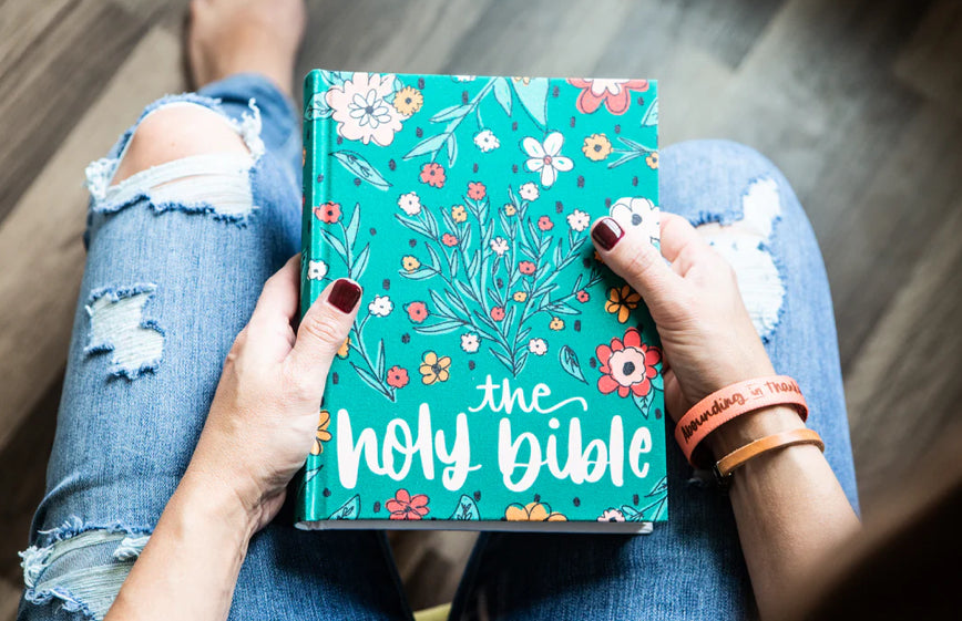 Summer Floral Journaling Bible