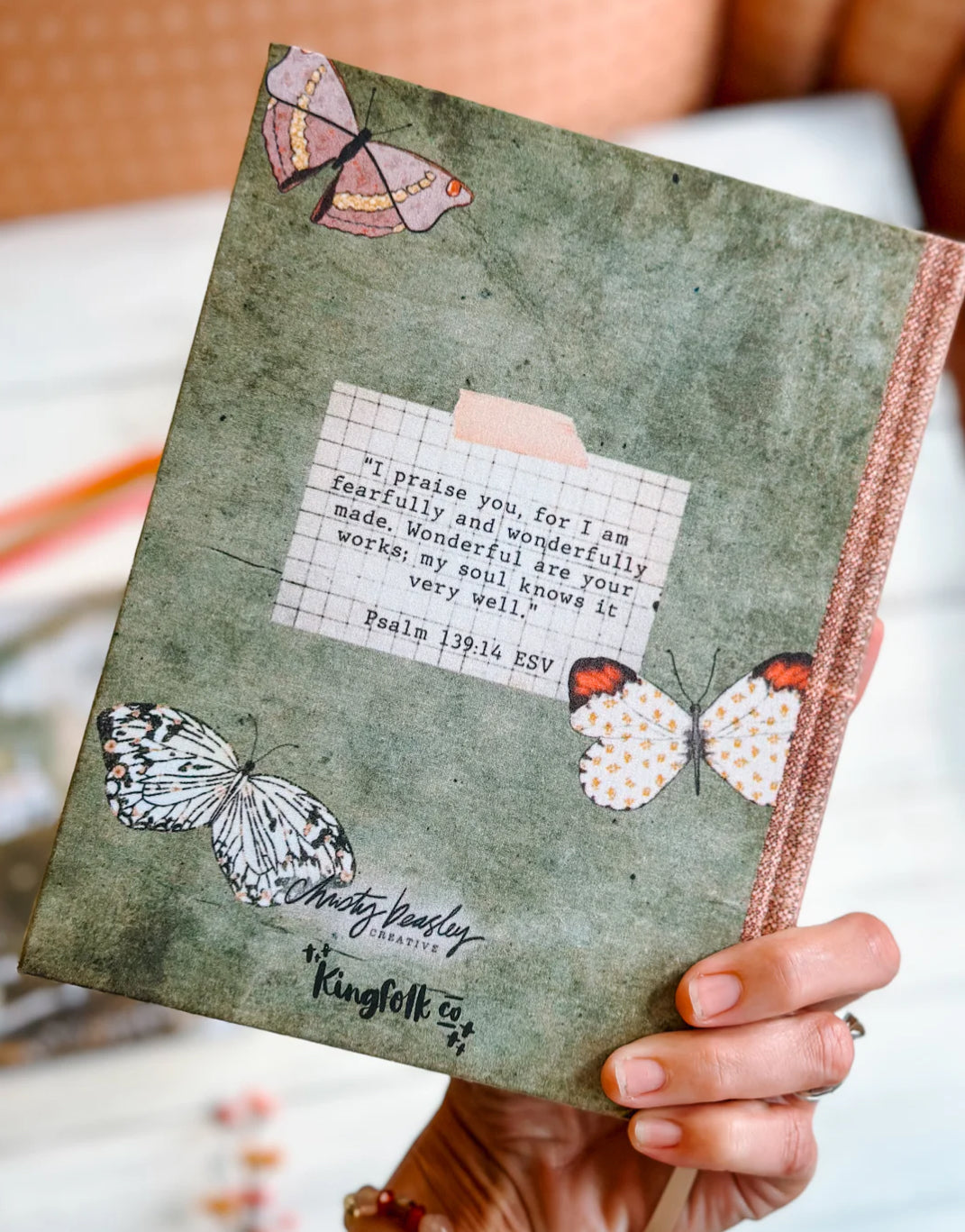 Vintage Butterfly Bible ESV
