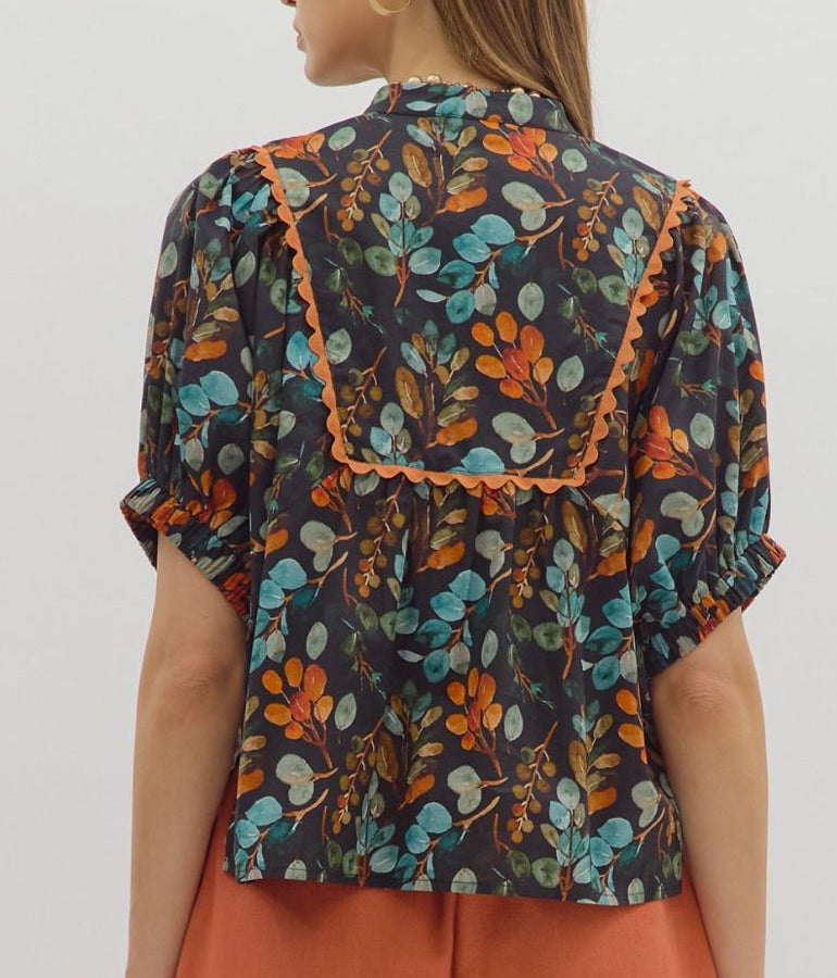 Autumn Garden Top