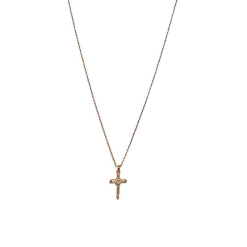 Golden Grace Cross Necklace