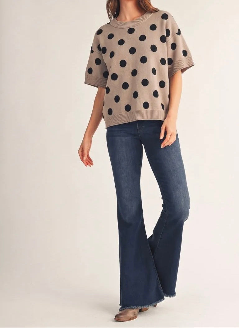 Uptown Polka Top