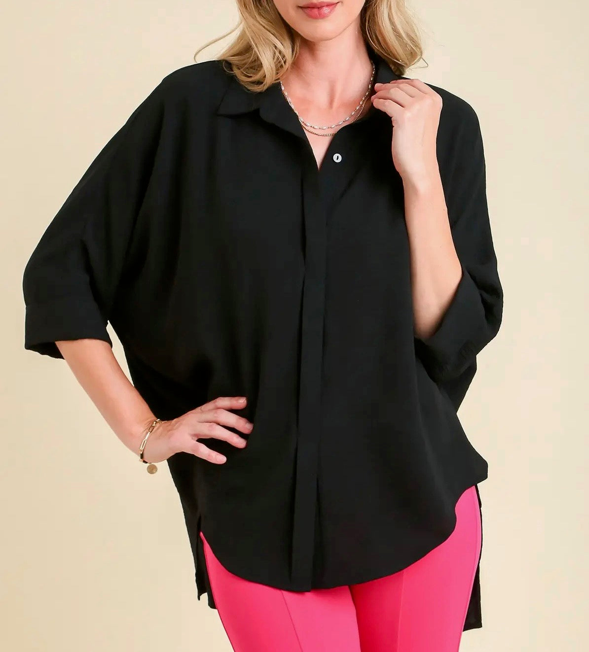 Hi-Low Luxe Top