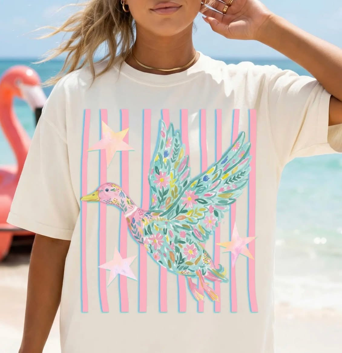 Sugar Sky Duck Tee