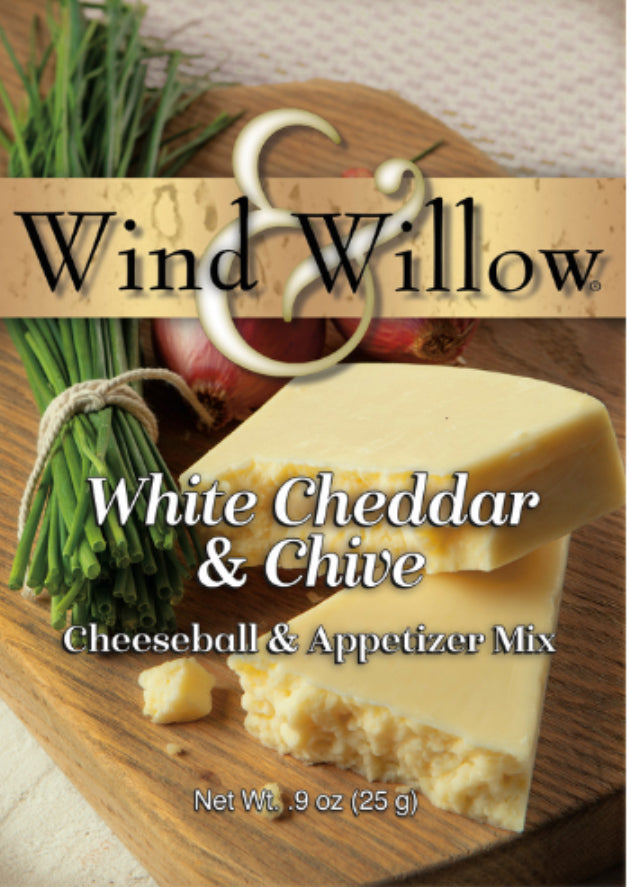 Wind & Willow White Cheddar Chive Cheeseball & Appetizer Mix