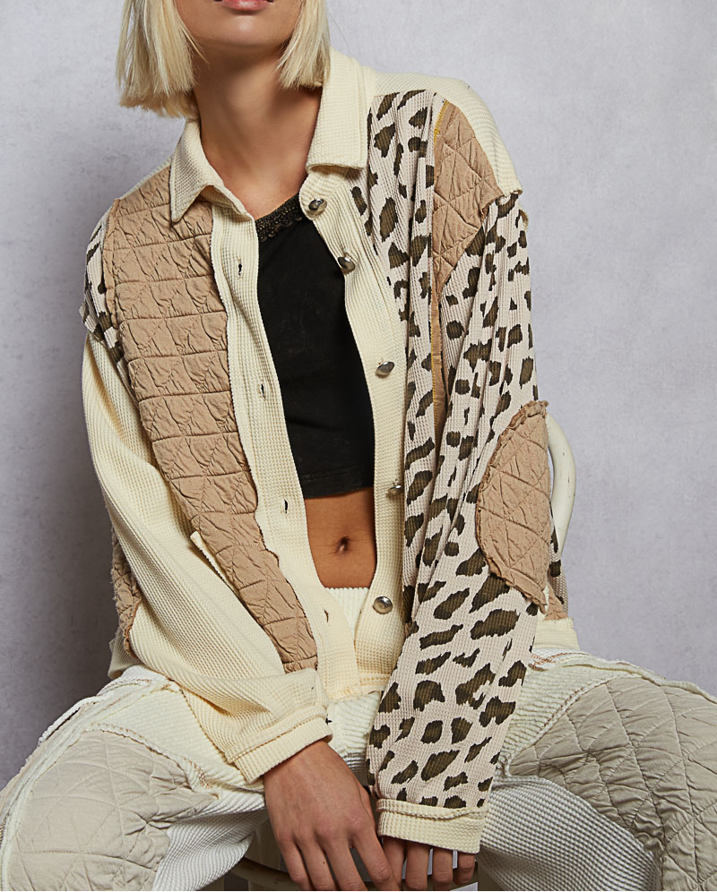 Leopard Latte Shacket