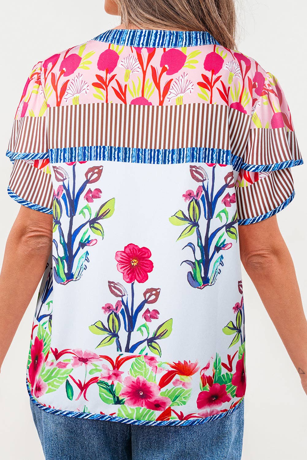 Patchwork & Petals Top