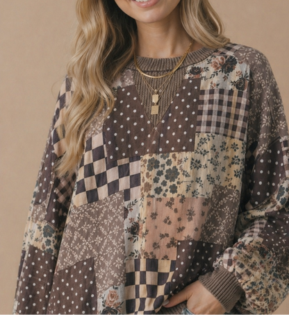 Patchwork Party Top