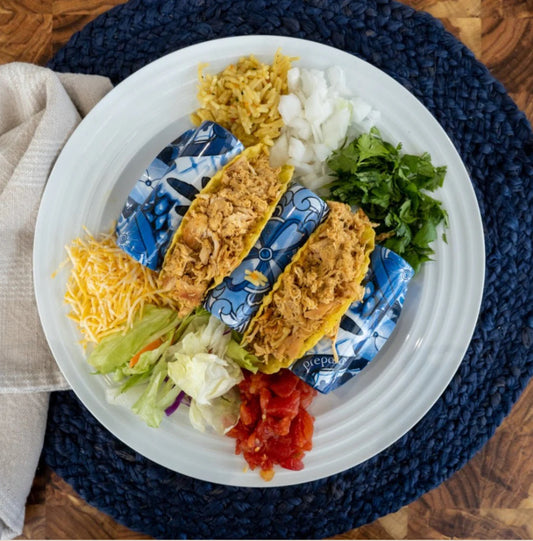 Crockstar Chicken Ranch Tacos