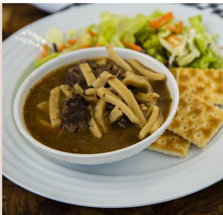 Crockstar Beefy Noodle Soup
