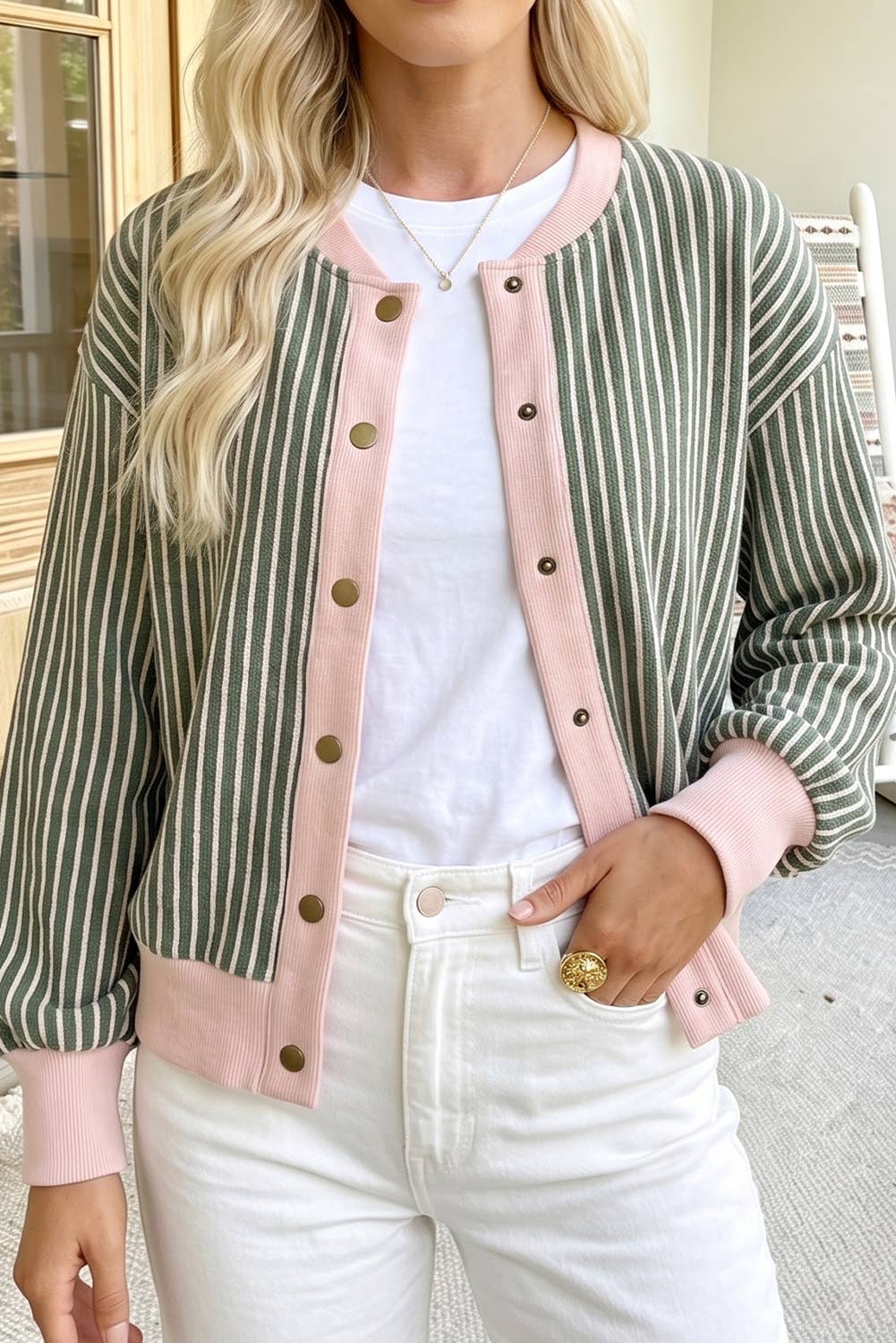 Blushing Sage Cardigan