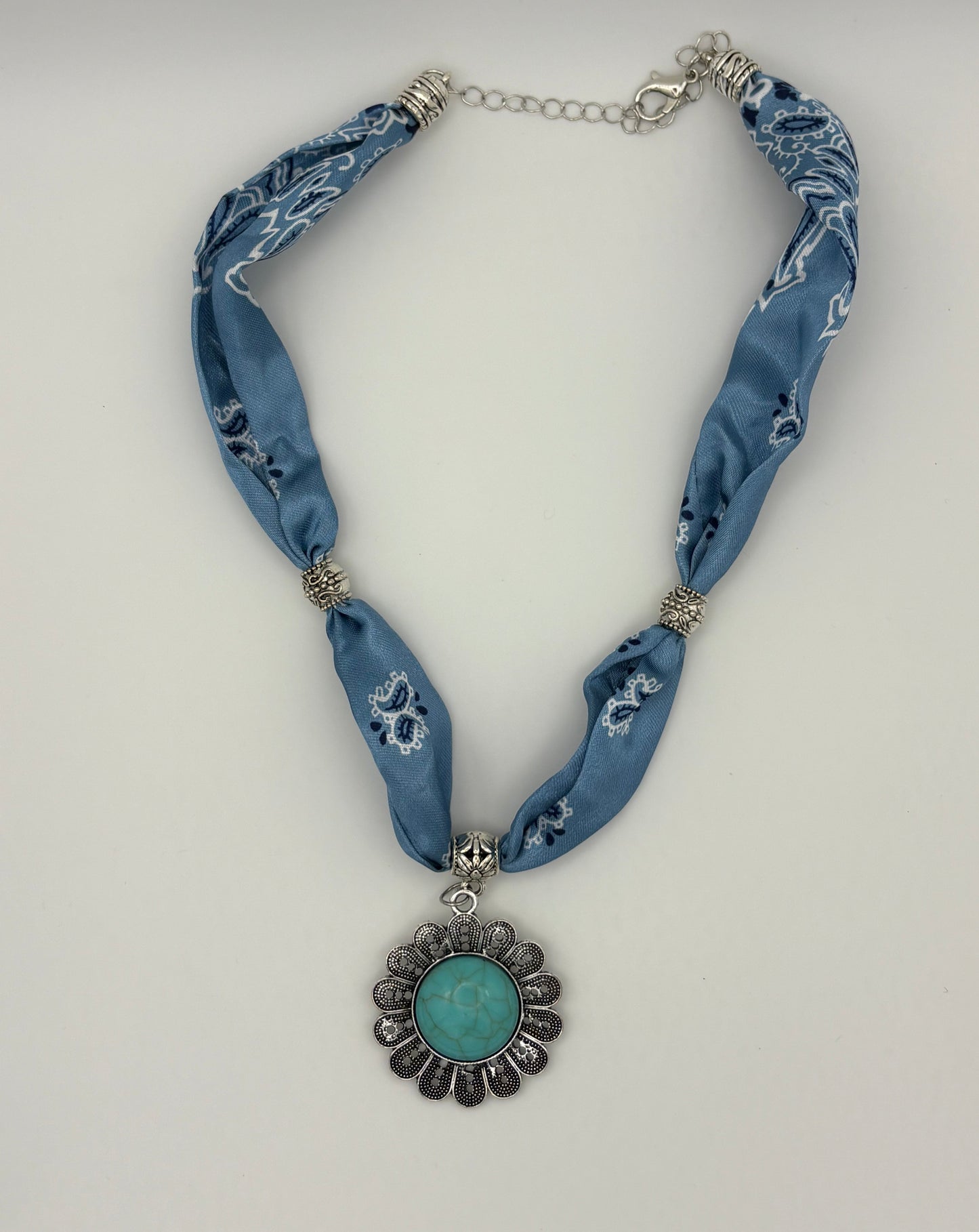 Gypsy Bloom Scarf Necklace