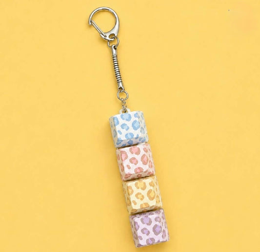 Clicky Keychain - Animal Print
