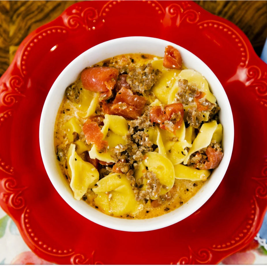 Crockstar Sausage & Cheese Tortellini