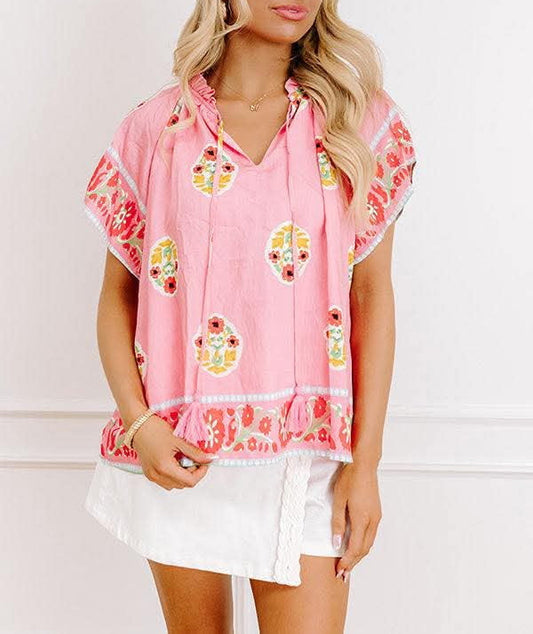 Pink Paloma Top