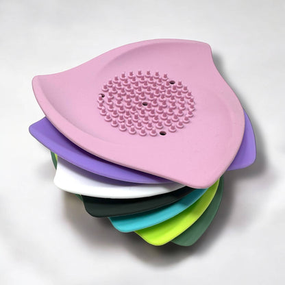 Shower Steamer Tray - Silicone : Lilac purple