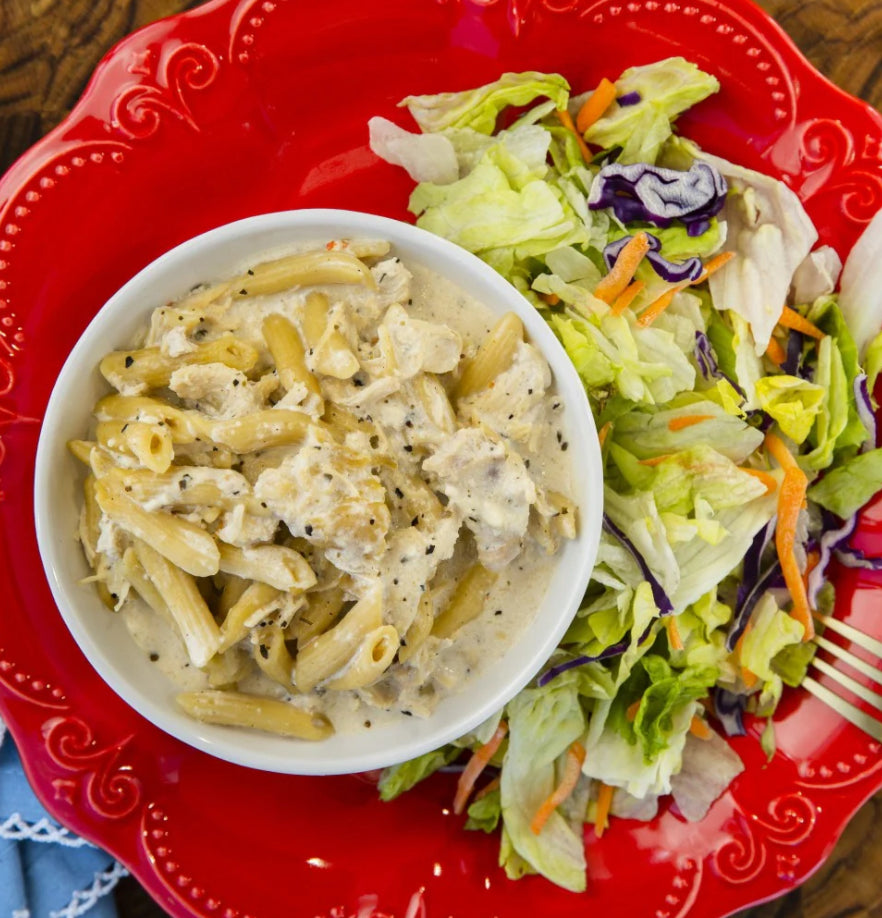 Crockstar Tuscan Chicken Pasta