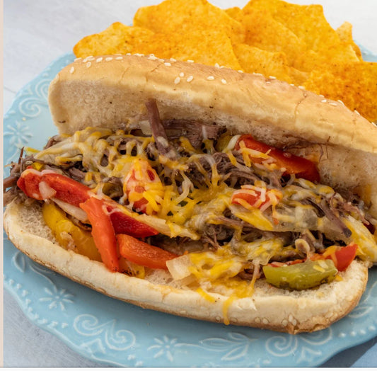 Crockstar Philly Steak Sandwiches