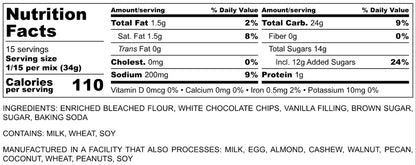 YM&S Wh Choc Cookie Mix