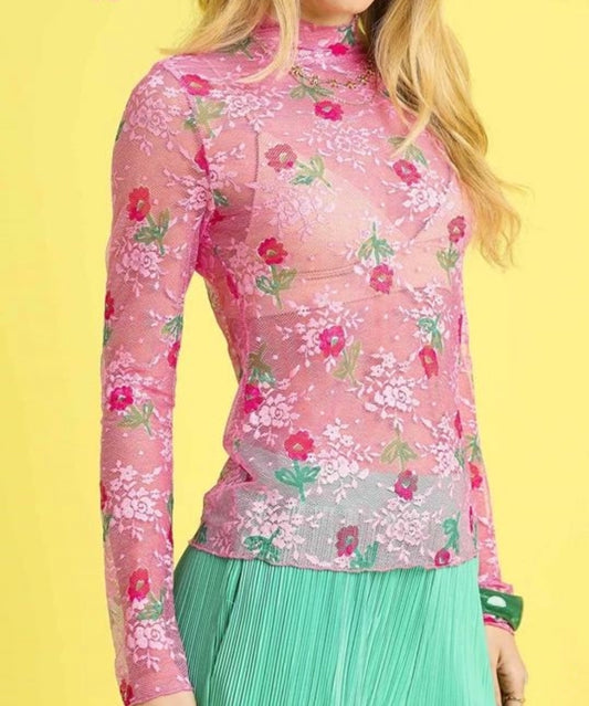 Bloom Mesh Lace Top