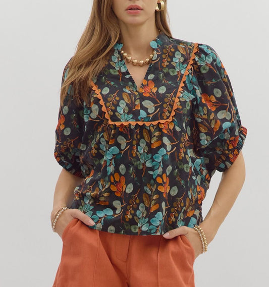 Autumn Garden Top