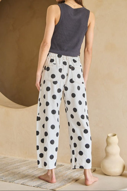 Bow Belle Barrel Pants