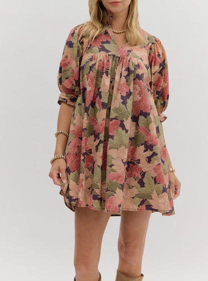 Plum & Petals Dress