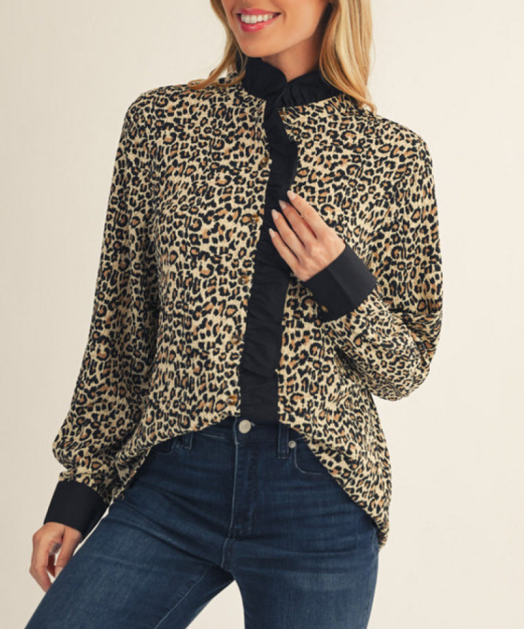 Loving Leopard Top