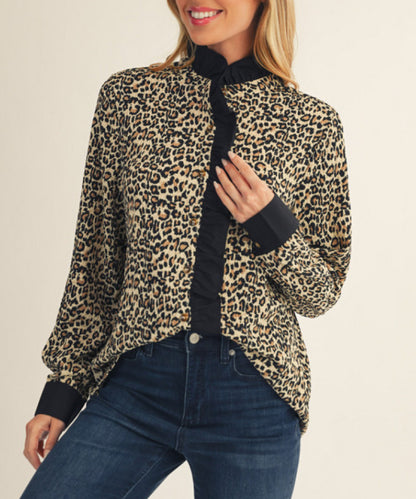 Loving Leopard Top
