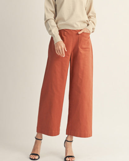 Terra Cotta Tide Sailor Pants