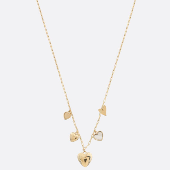 Pearl Promise Heart Necklace