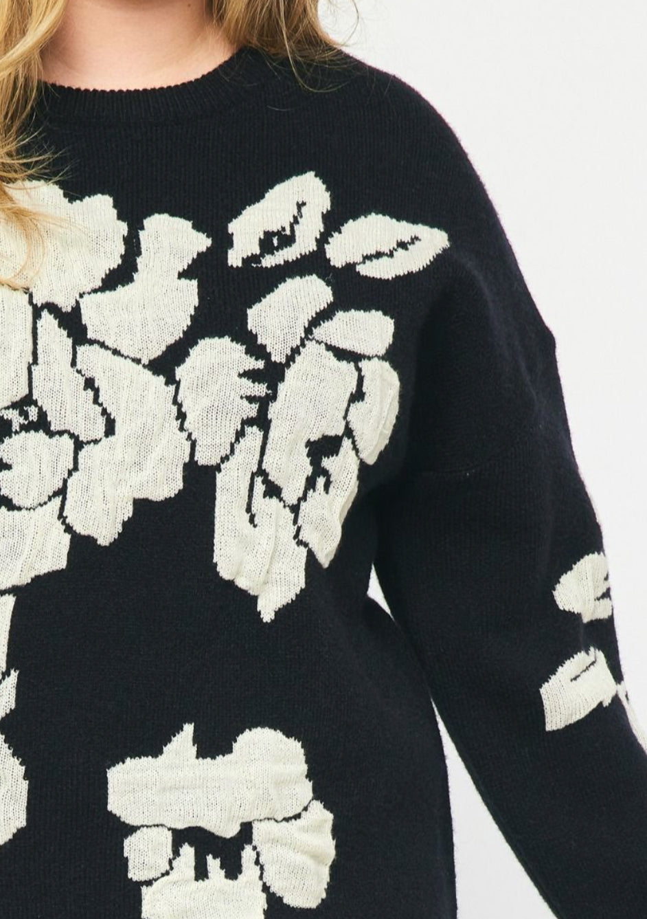 Vintage Petal Sweater