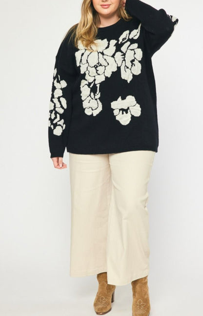 Vintage Petal Sweater