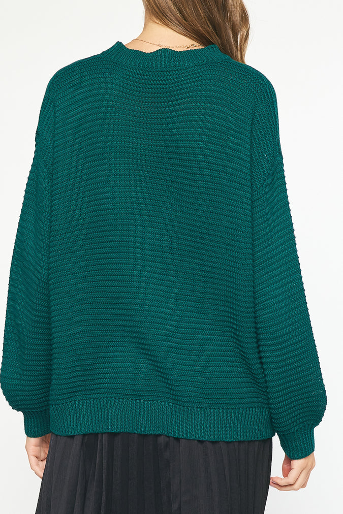 Emerald Days Sweater