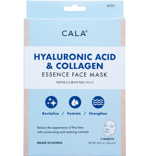 Hyaluronic Acid & Collagen Essence Face Mask