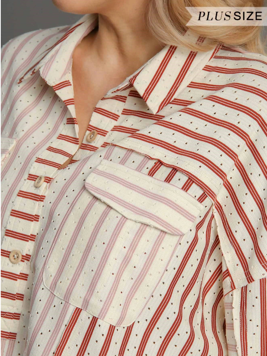 Heritage Striped Patchwork Top