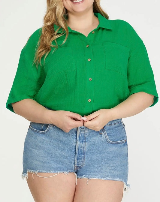 The Emerald Edit Top