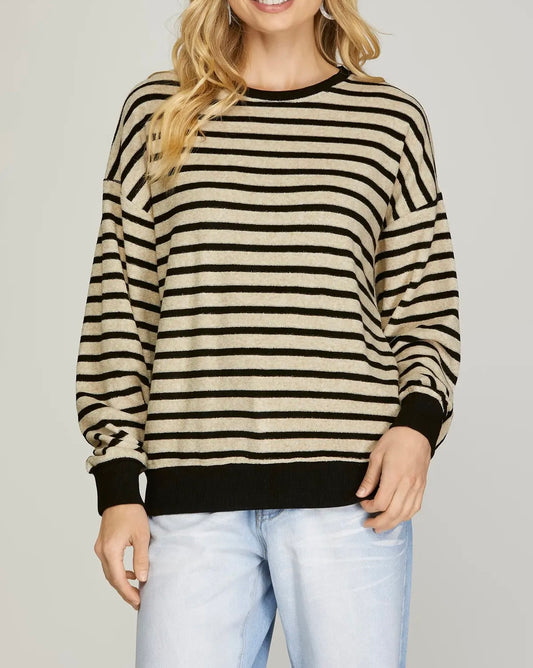 Blackridge Striped Top