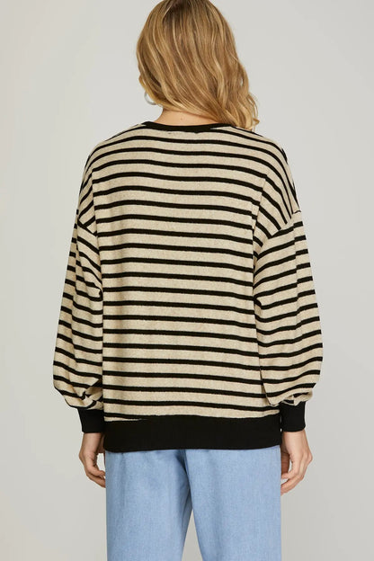 Blackridge Striped Top