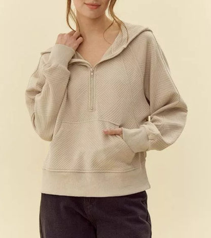Cozy Quilted Pullover